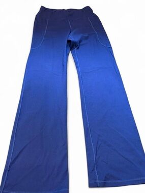 Royal Blue Flared Active Pants